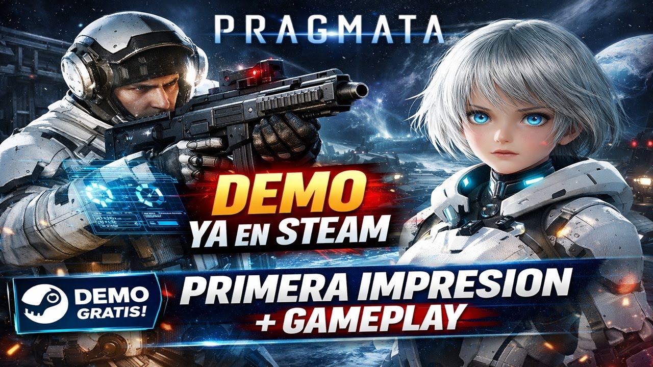PRAGMATA – Primer vistazo a la demo Sci-Fi de Capcom | Acción, hackeo y aventura lunar