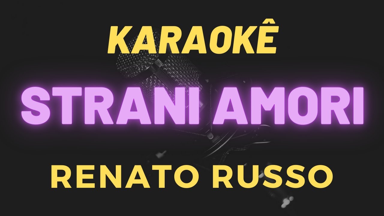Karaoke STANI AMORI - RENATO RUSSO