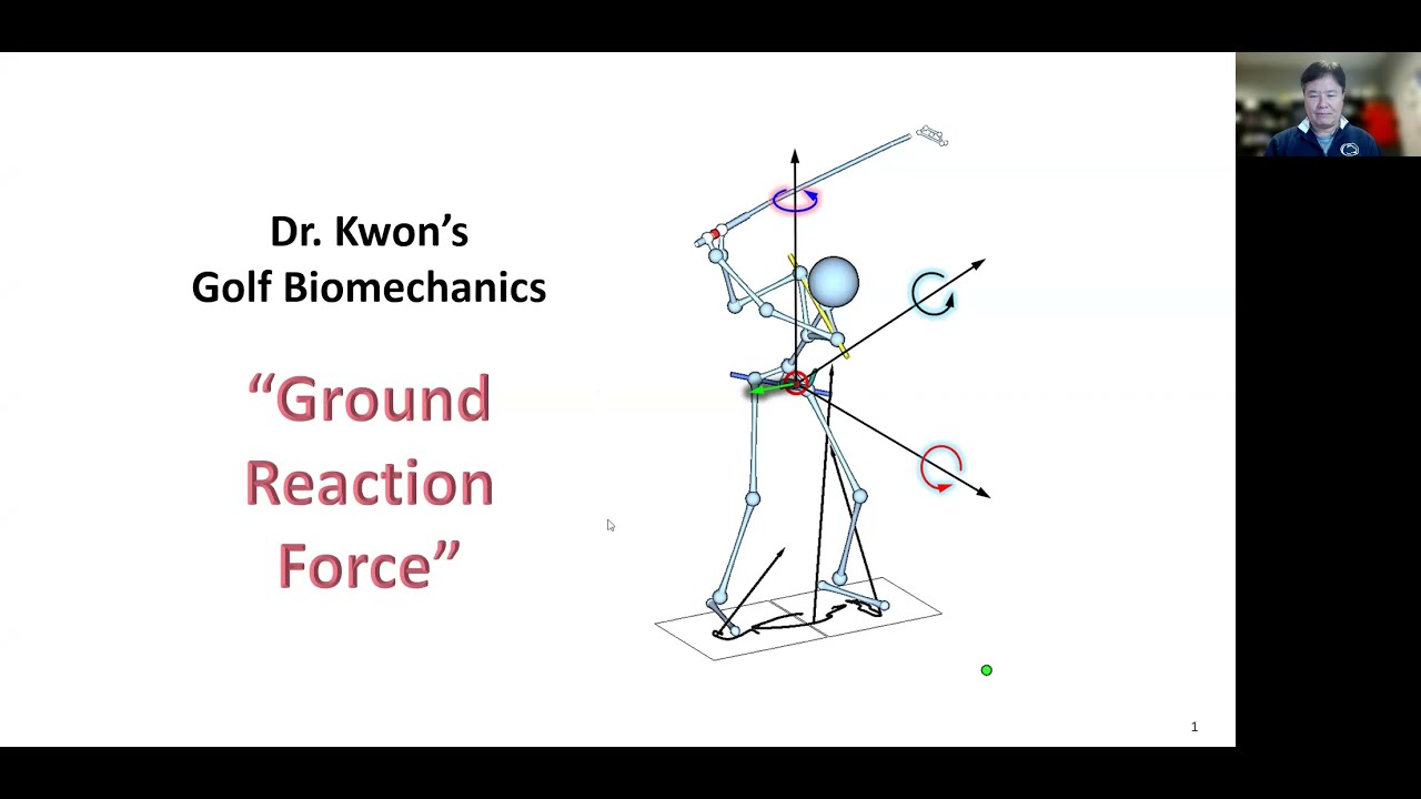 2022-01-11 Kwontum Physics: Ground Reaction Force (GRF) on Dr Kwon Golf