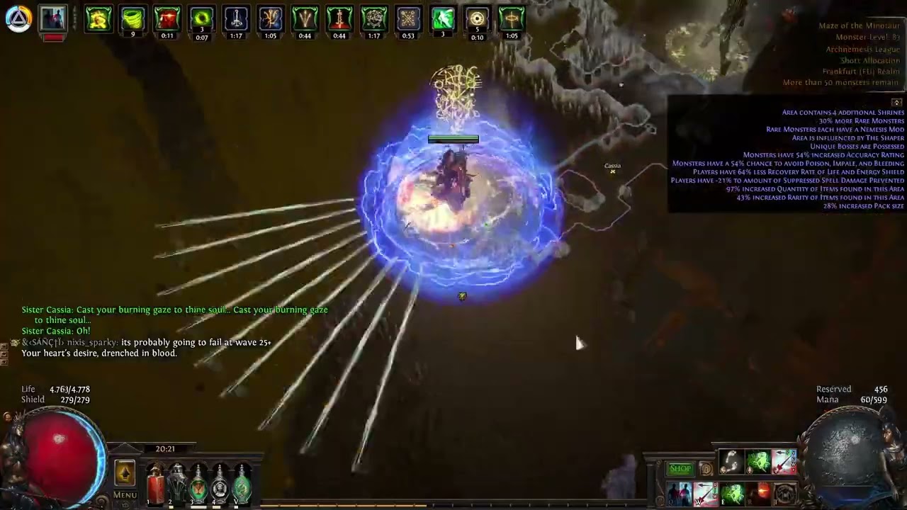 How to cheese guardian maps ft. Atlas Shrine Passives