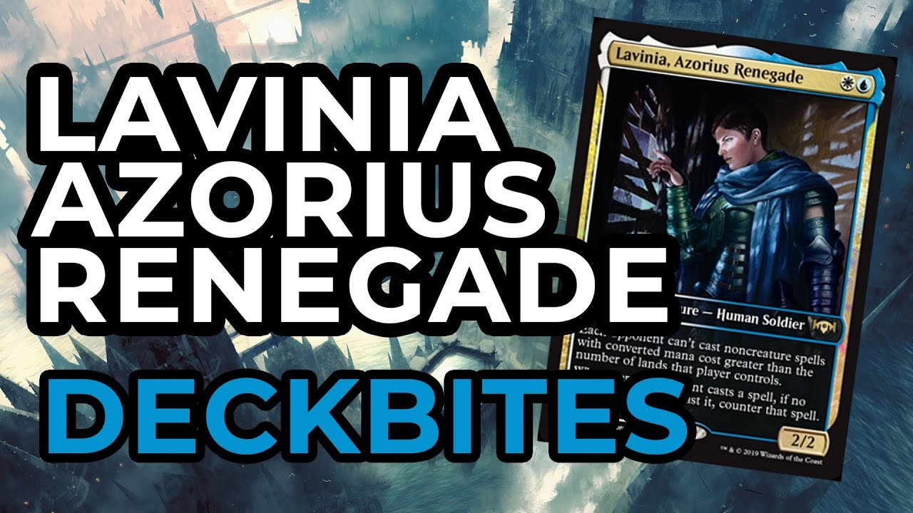 LAVINIA, AZORIUS RENEGADE - Deckbites - Commander Decktech
