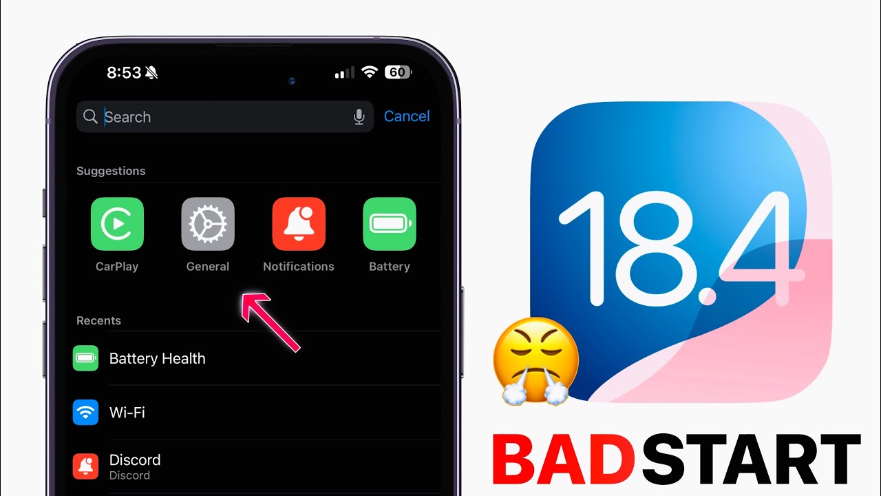 iOS 18.4 - OFF To a BAD Start