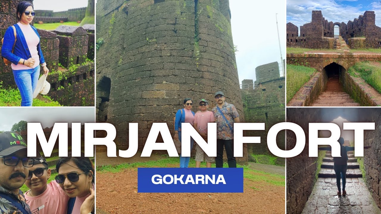 Mirjan Fort Gokarna | Mirjan Fort Gokarna Vlog in Malayalam | Karnataka Tourism | #mirjanfort