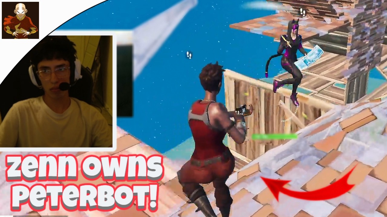 ZENN VENO против PETERBOT KING😳 [FORTNITE ТОКЕН/СТАВКА]