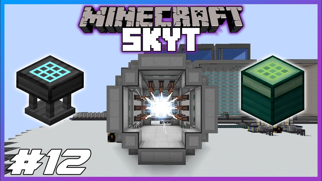 Minecraft SkyT Ep.12 Extended Crafting and Antimatter