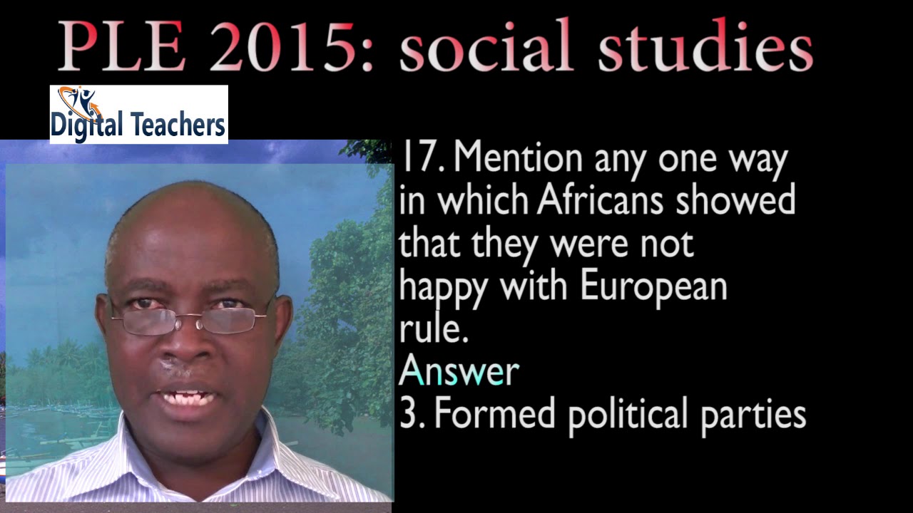 SST 2015 By Dr. Bbosa Science