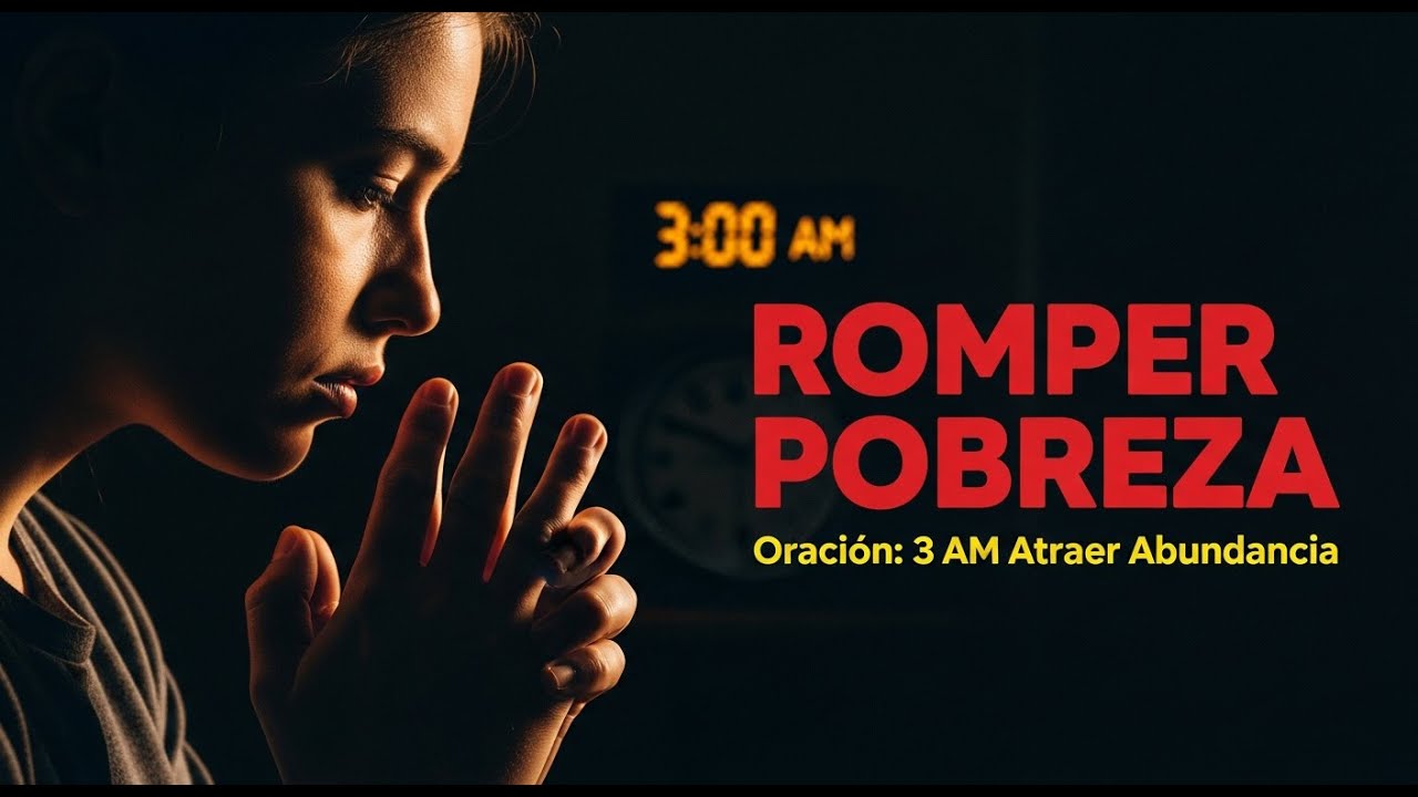 Oración de la Madrugada para ROMPER la Pobreza y Atraer Abundancia (Escúchala 3 AM)