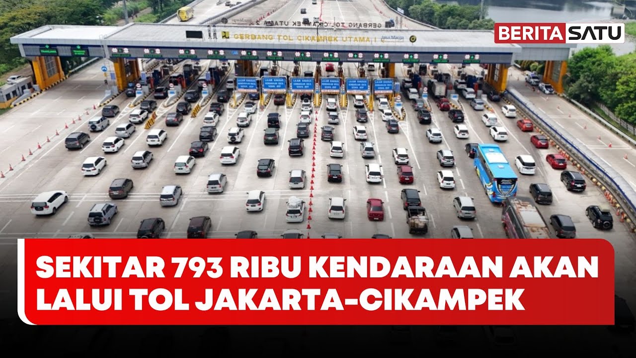 Diperkirakaan 793 Ribu Kendaraan Melintas di Tol Jakarta-Cikampek Saat Arus Mudik 2025 | Beritasatu