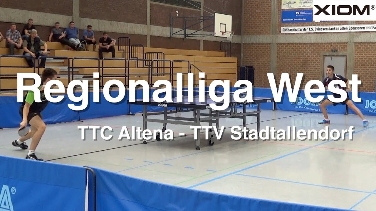 Regionalliga West | TTC Altena - TTV Stadtallendorf | Highlights