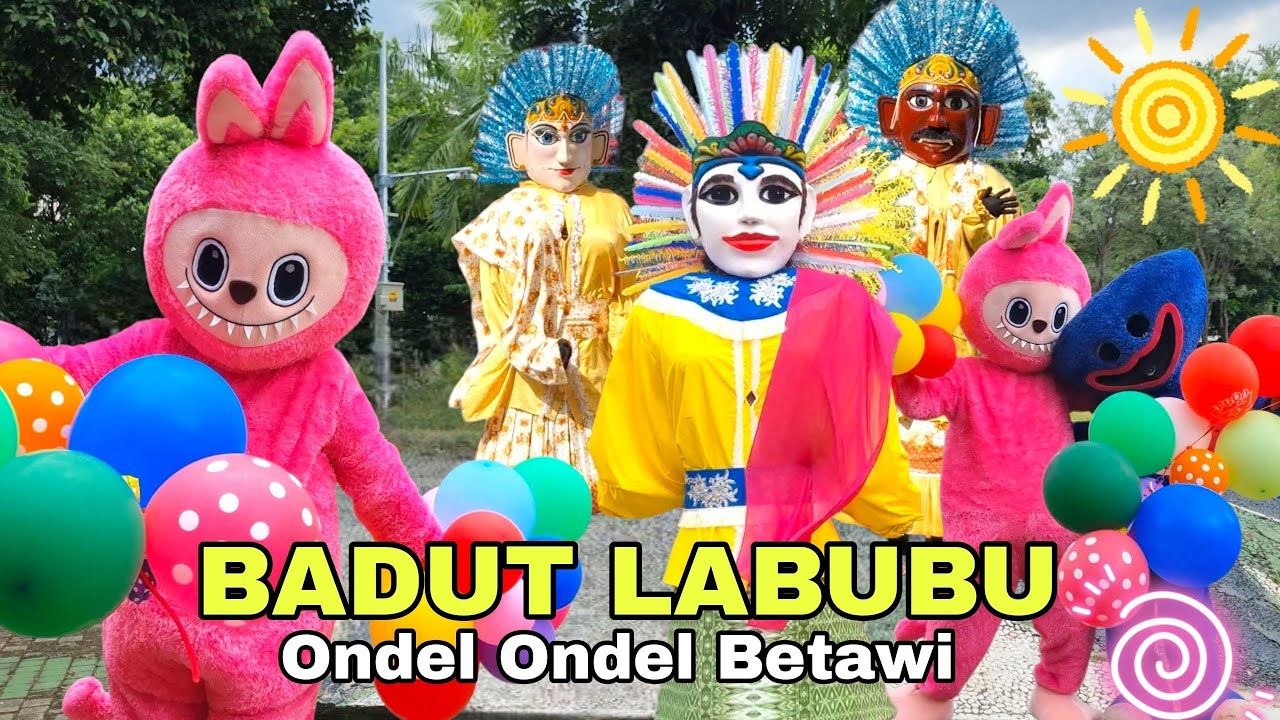 LAGU BECAK mix BALONKU ADA LIMA 💗 BADUT LABUBU JOGET feat ONDEL ONDEL 🥰 LAGU SELAMAT ULANG TAHUN
