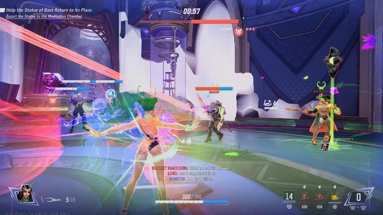 Fun Mantis game #1 (Marvel Rivals)
