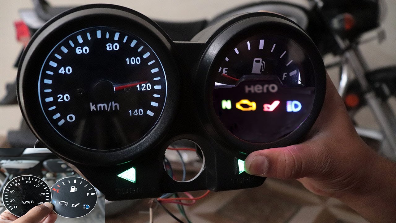 New speedometer motorcycle