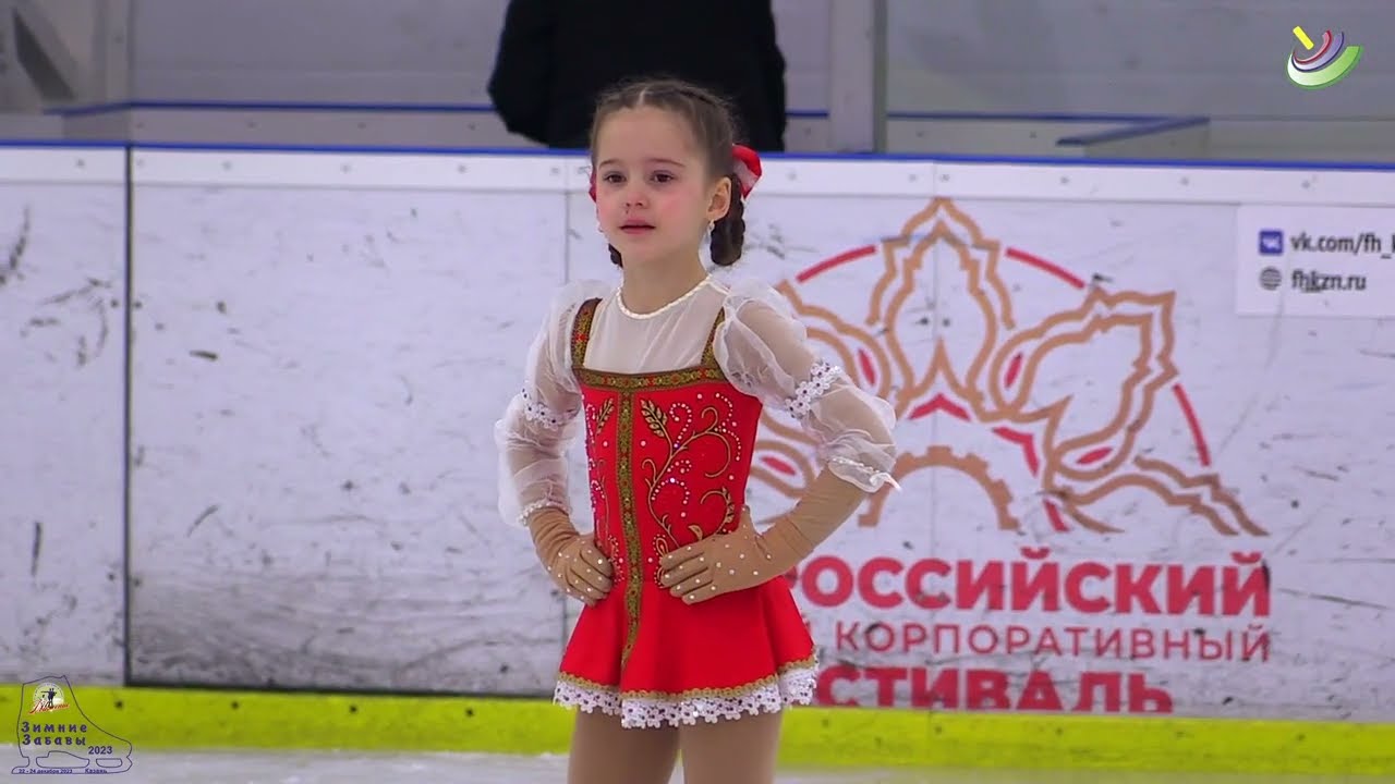 Файрушина Резеда. Зимние Забавы Казань 22 12 23. 3 юношеский разряд