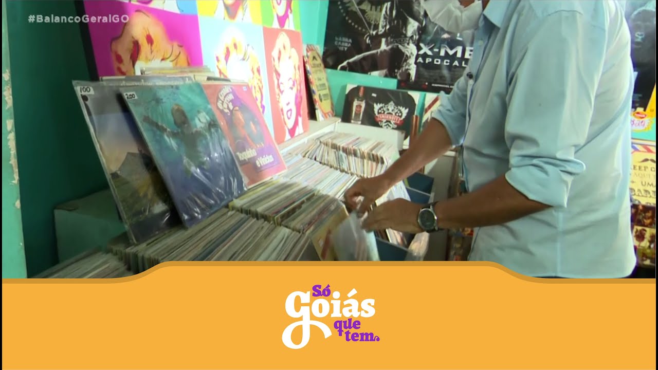 SÓ GOIÁS QUE TEM: DISCOS DE VINIL AINDA SÃO MANTIDOS E CUSTAM ALTO