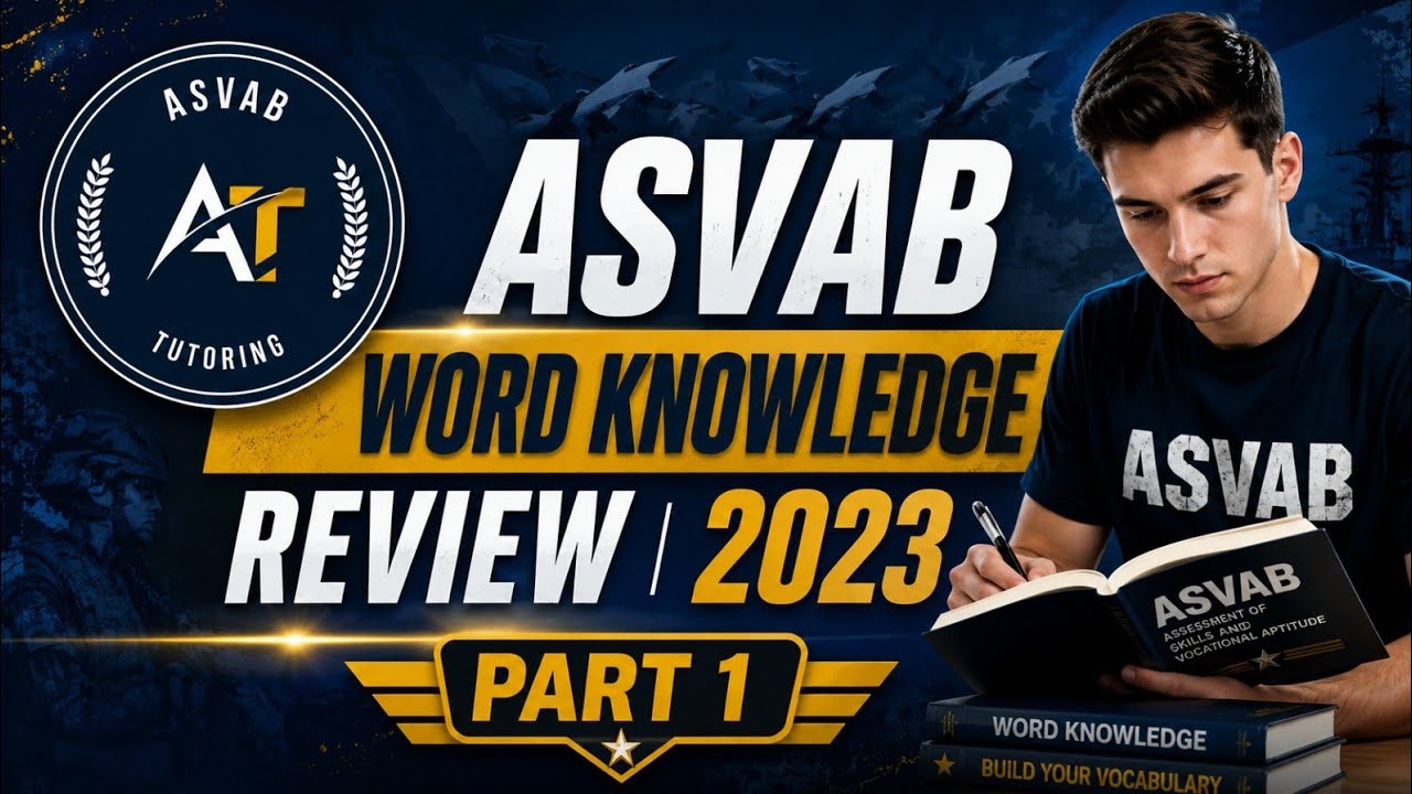 ASVAB Practice Test 2023 ( Word Knowledge)| 30 new words with explanation. #asvabpracticetest
