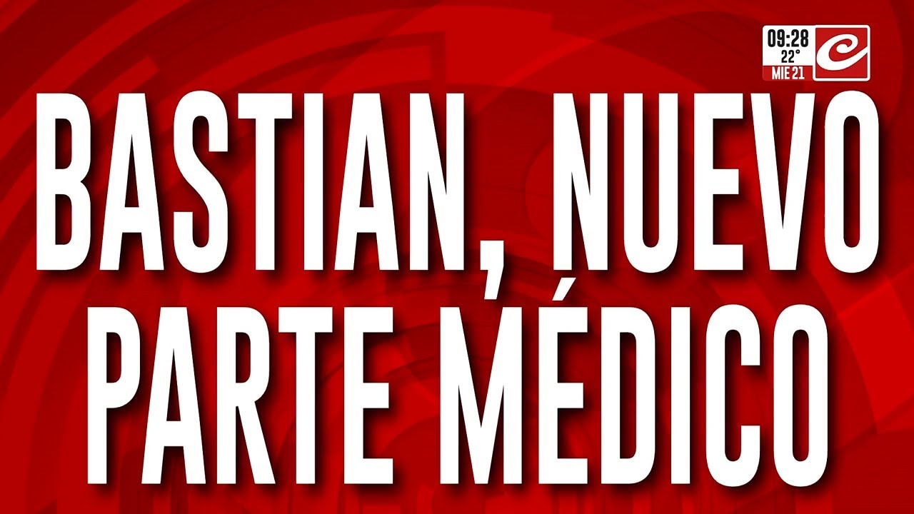 Continúa la preocupación por la salud de Bastian: difundieron un nuevo parte médico