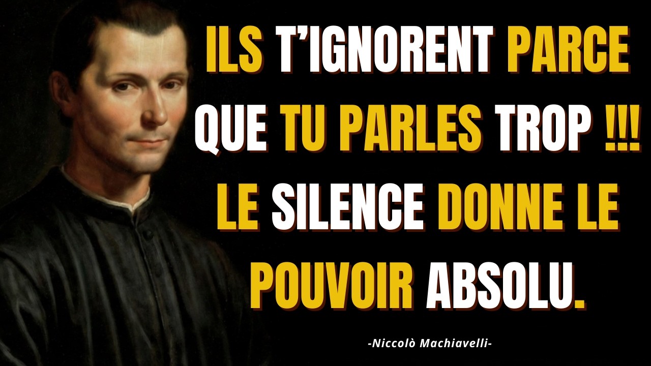 Érase La Concurrence En Silence : La Stratégie De L’Ombre Révélée ! – Machiavel