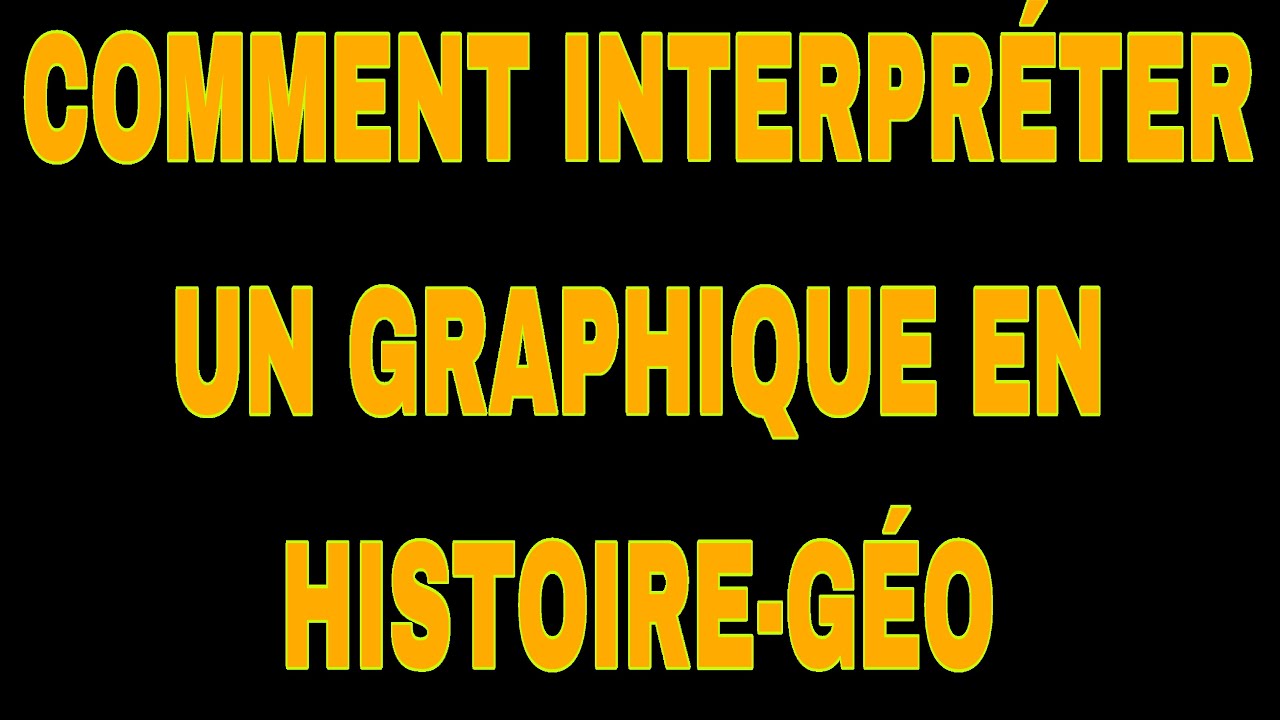 Comment faire une bonne interprétation d’un diagramme / graphique