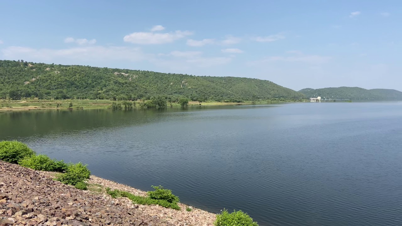 Backwater of Meshvo River Dam near Shamlaji