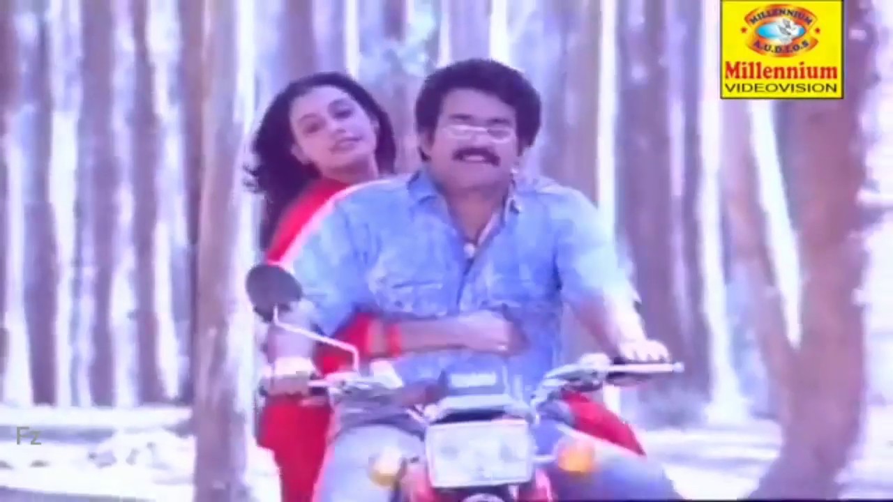 Eeran megham..poovum kond.. Chithram Malayalam movie video song ,Mohanlal (1998)