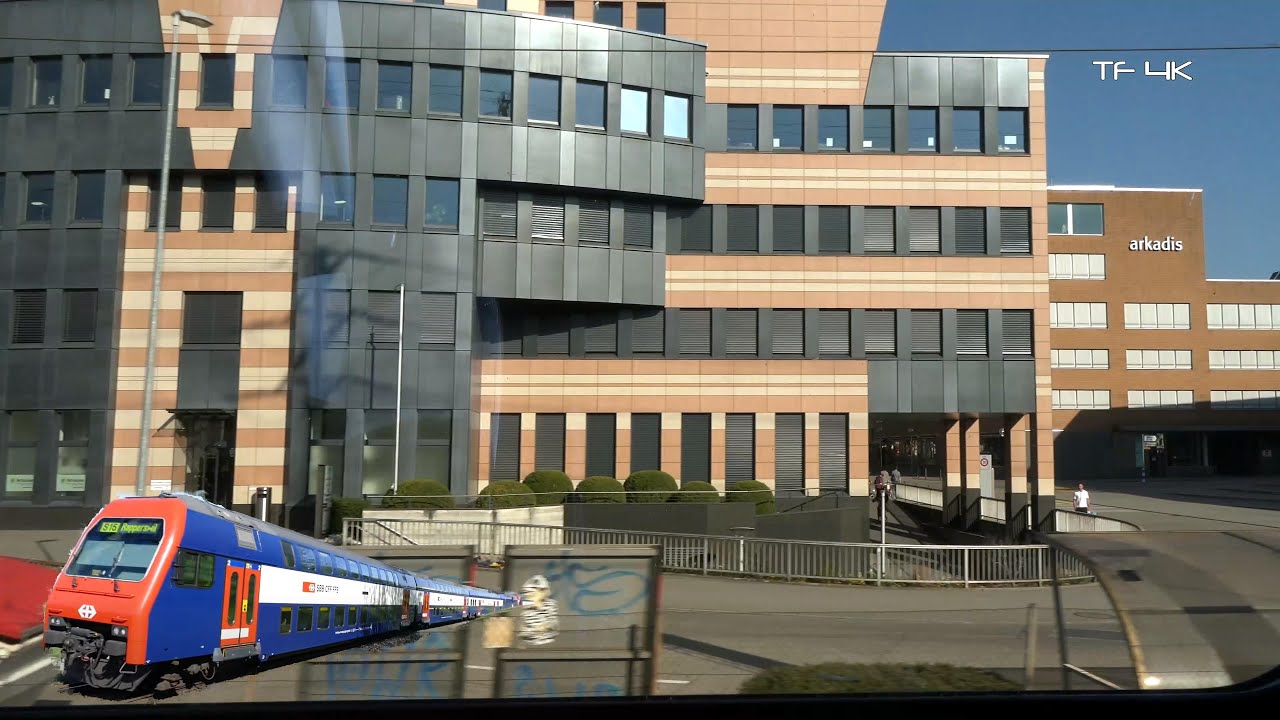 Zug Mitfahrt  Olten - Bern , Olten-Rothrist , Train ride, Viagem de trem