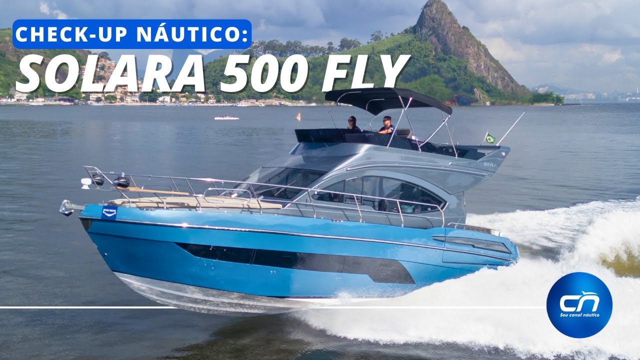 Fizemos o Check-Up da SOLARA 500 FLY no Rio Boat Show 2025