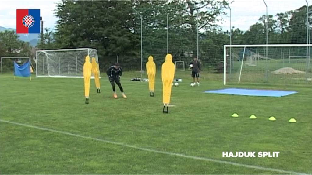 Trening trenera vratara Hajduka Sandra Tomića