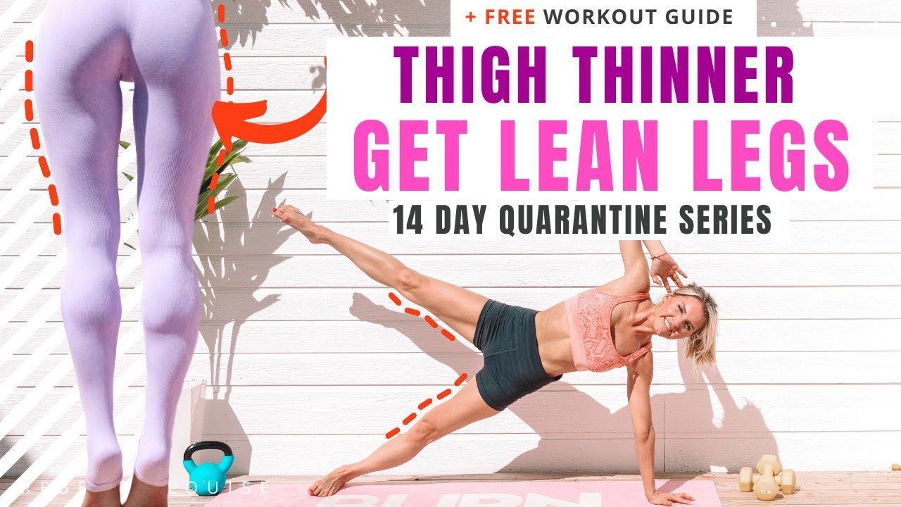 15 minute THIGH THINNER - TONE UP LEGS (no equipment)