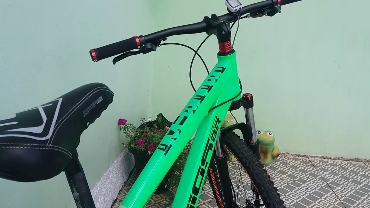 Video clip da minha bike (gios freeride 2017 & suspens&atilde;o 120mm