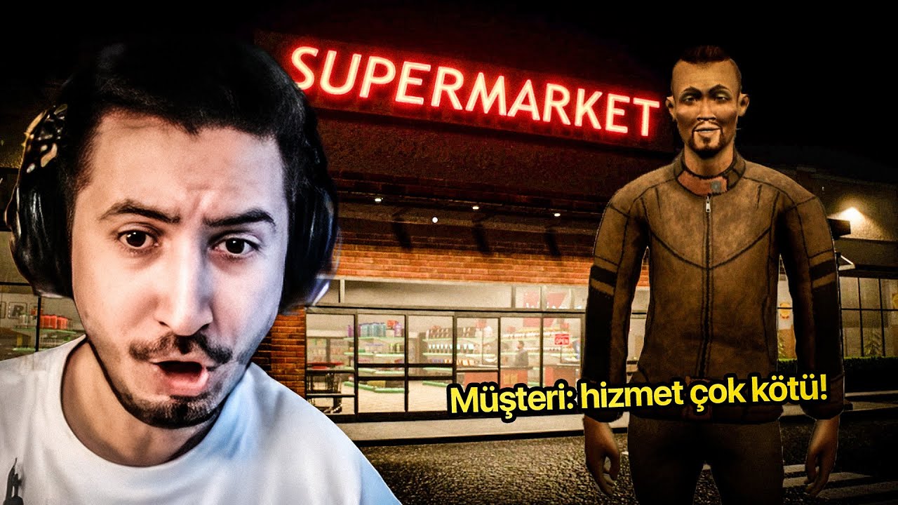 GECE YARISI BU SUPERMARKETTE ÇALIŞMAYIN! - Dead of Night: Supermarket
