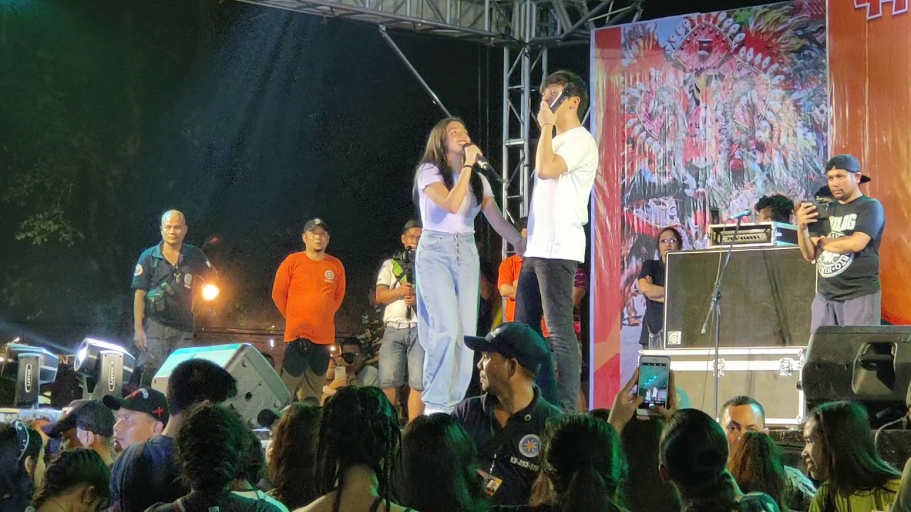 #SethDrea Seth Fedelin & Andrea Brillantes at Sinulog de Kabankalan