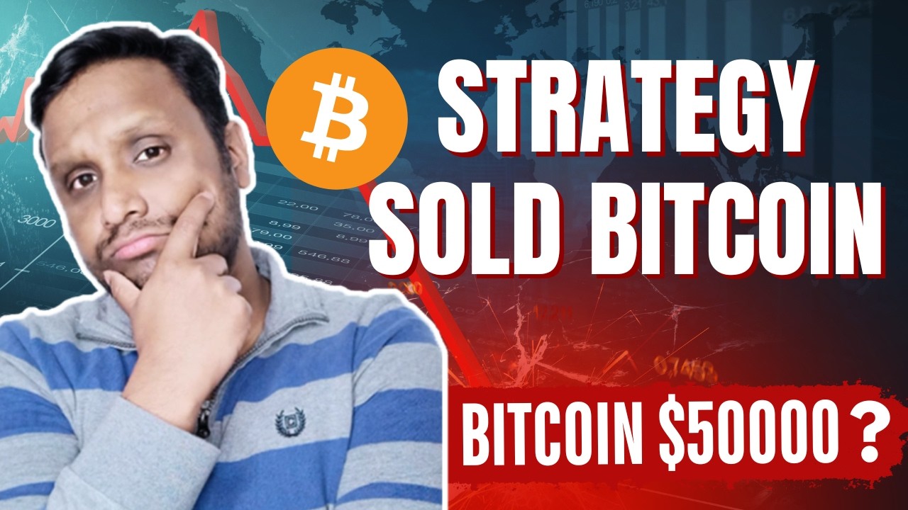 ANOTHER CRYPTO FUD | STRATEGY SOLD BITCOIN | ANOTHER CRYPTO CRASH???