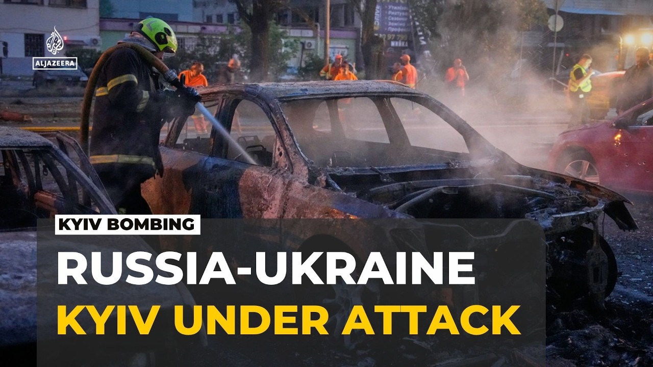 Russia strikes Ukraine&rsquo;s capital: Several killed in missile and drone attack