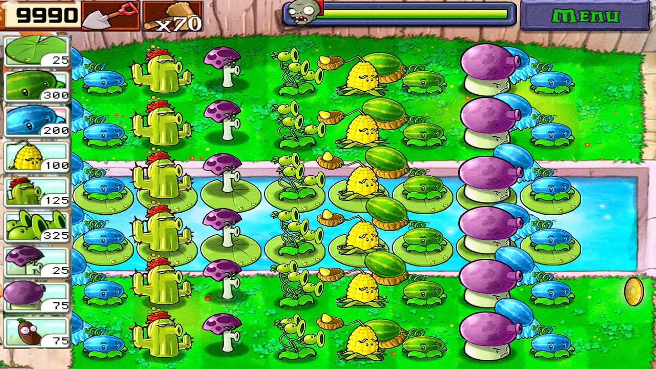 Plants vs Zombies • Plants vs All Zombies • Last Stand Endless • Full Walkthrough HD [ 1080p ]
