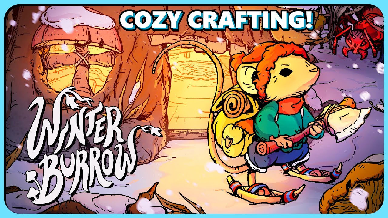 THE CUTEST WILDERNESS SURVIVAL GAME! Winter Burrow