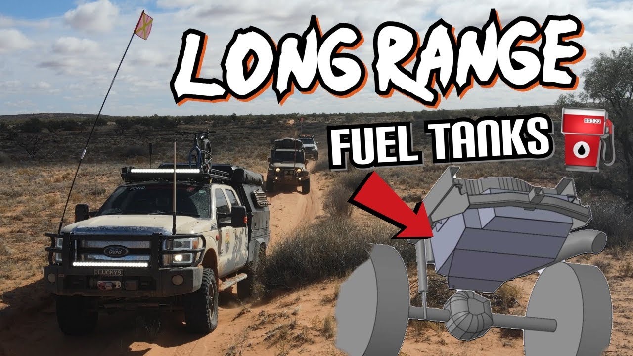 HOW MUCH FUEL DO I NEED ? Simpson desert prep ! F250 Long Range fuel tank installed.