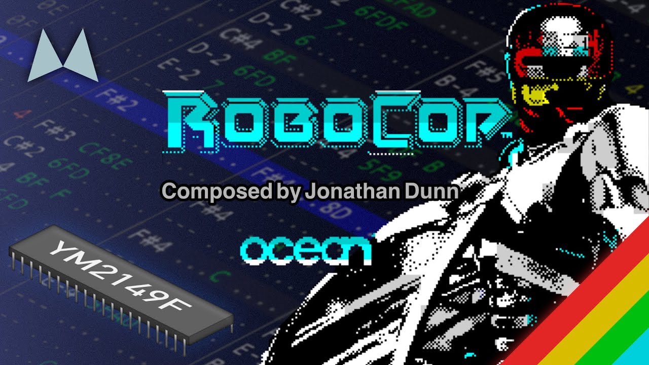Jonathan Dunn — Robocop (cover). ZX Spectrum chiptune (2000)