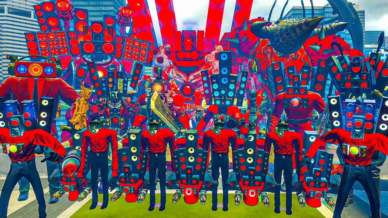 ALL TITAN SPEAKERMAN VS 1-100 SKIBIDI TOILET BOSSES,NEW ASTRO SPEAKERMAN VS ASTRO GMAN 5.0 - GMOD