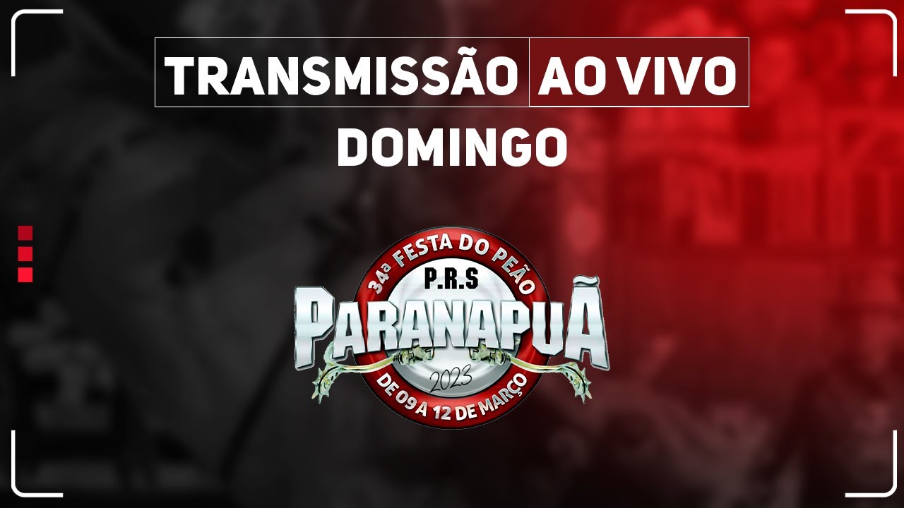PARANAPU&Atilde;-SP 2023 (DOMINGO)