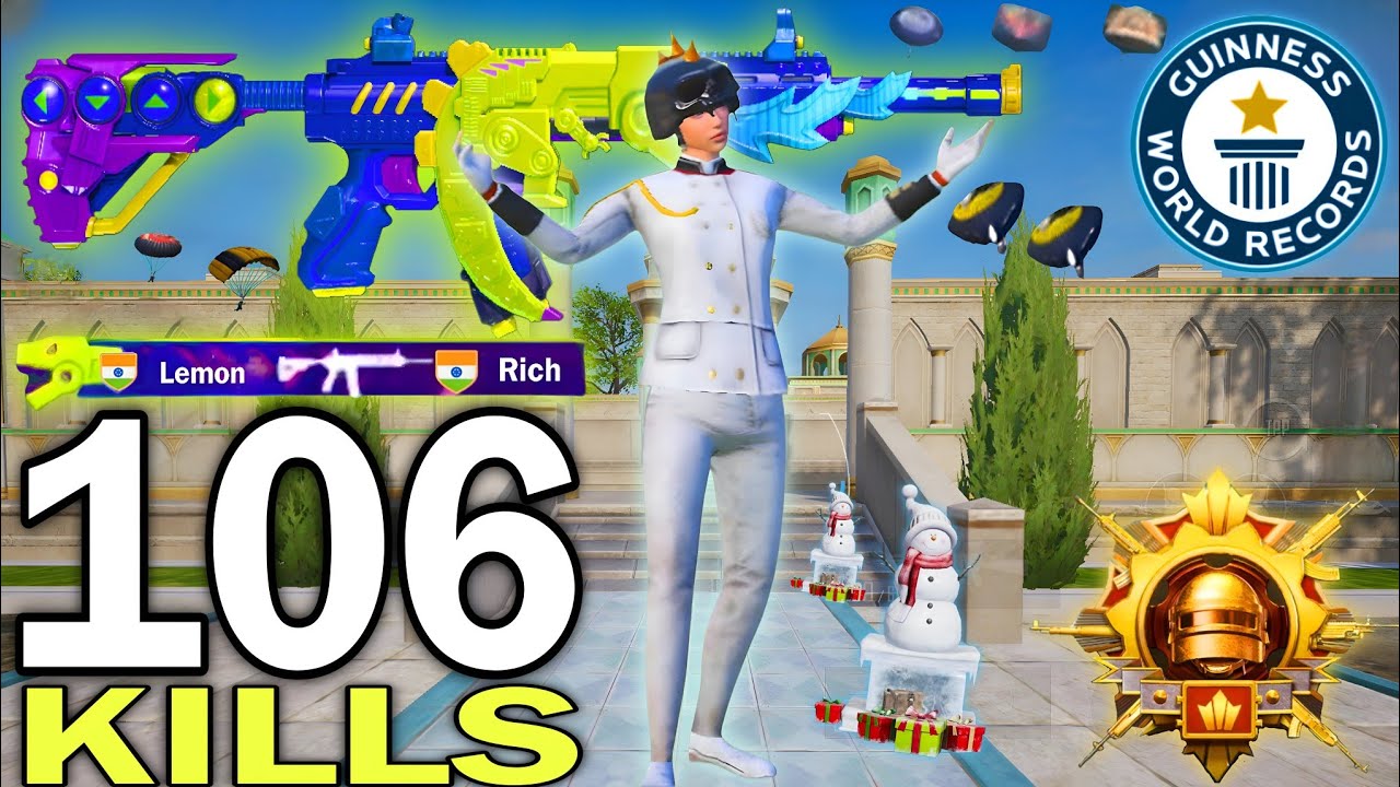 106 KILLS!😍 EVERY PUBG PLAYER SHOULD WATCH THIS GAMEPLAY With BEST SET🔥 PUBG MOBILE - BGMI