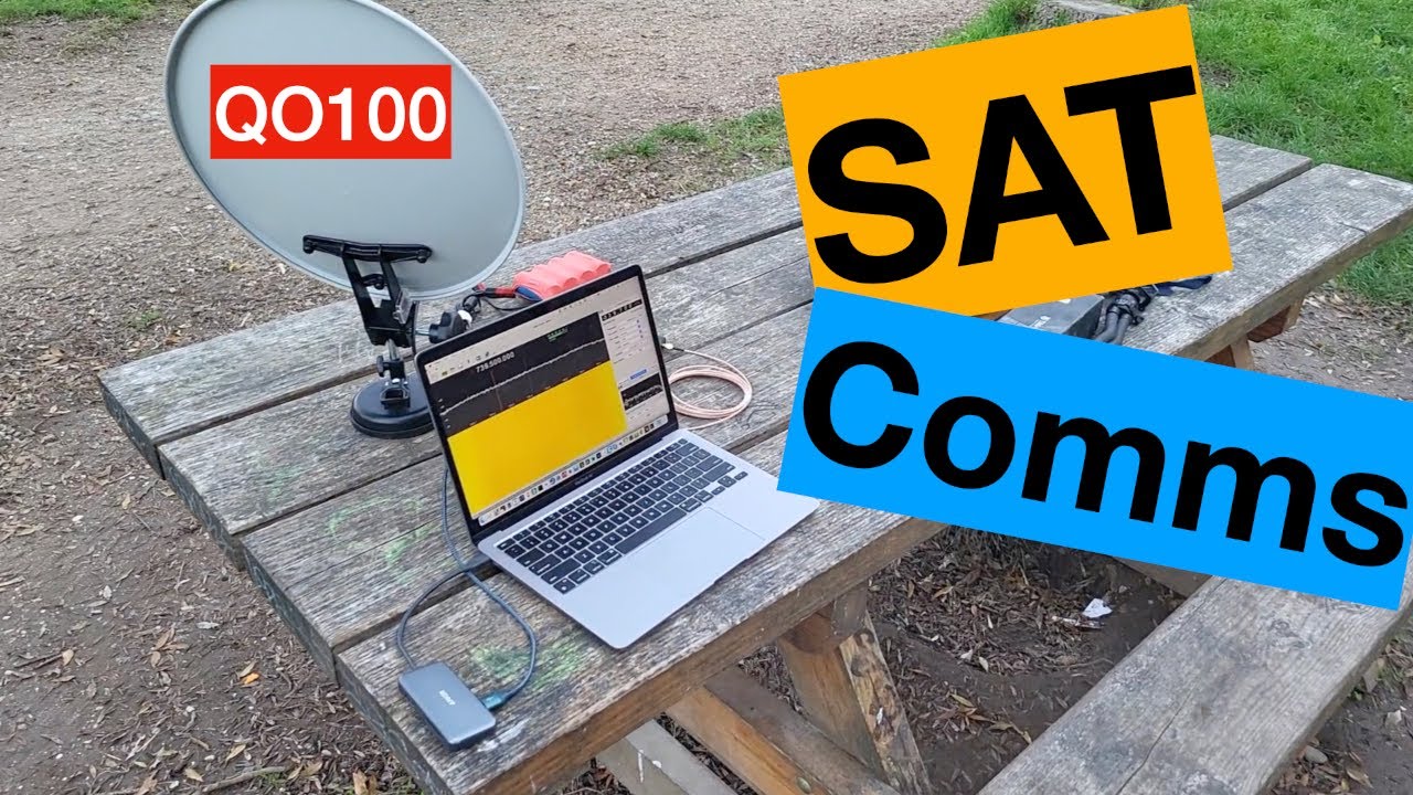 Amateur Satellite Communications Using QO100, Part 1.