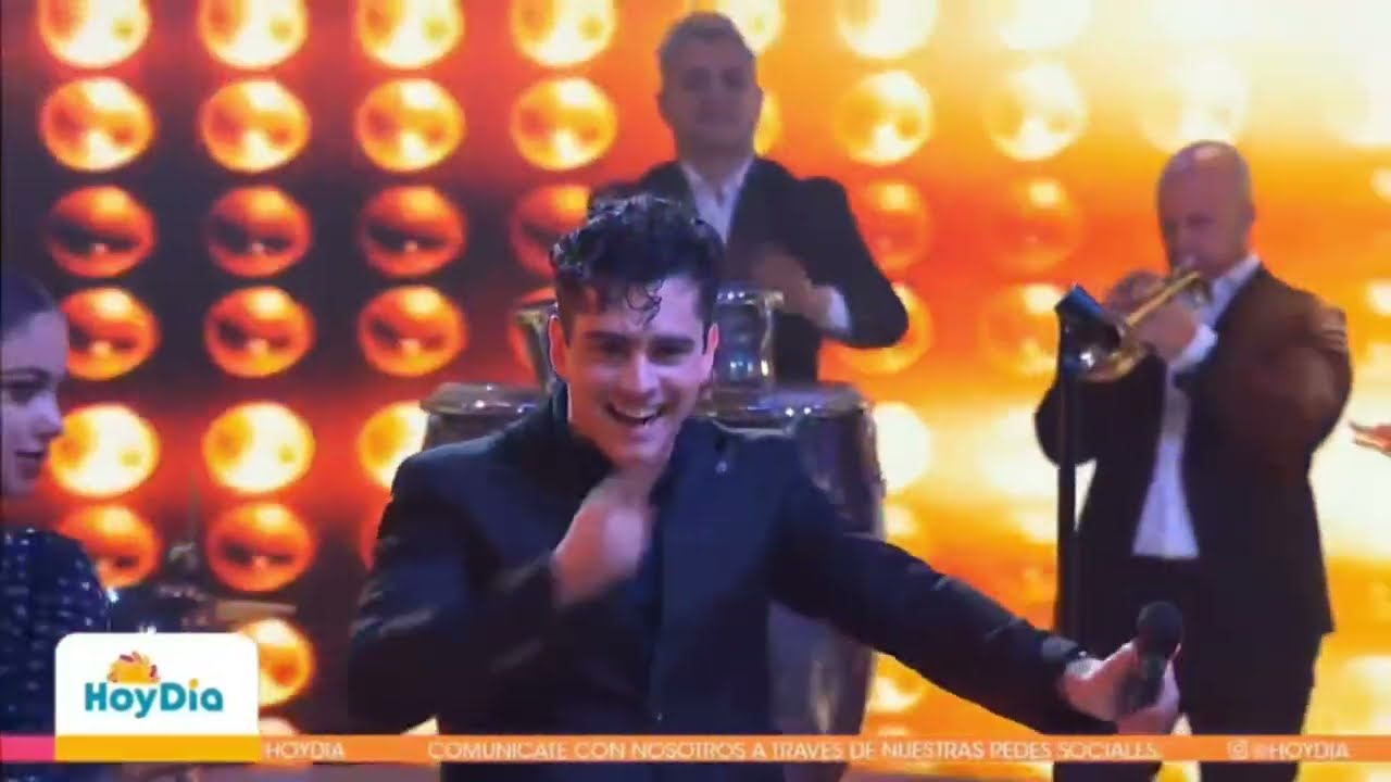 Nico Ruiz en Hoy Día Entrevista + cantando Que Le Vamos A Hacer