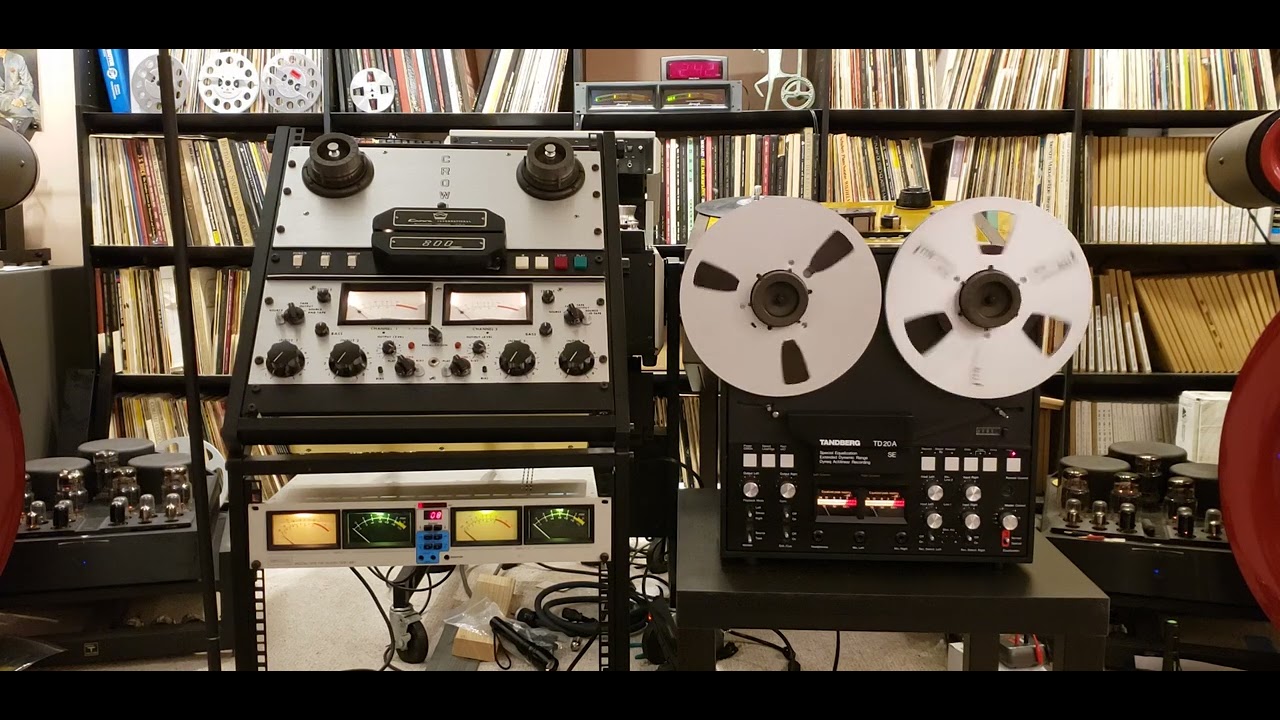 Crown CX822 and Tandberg TD-20A - the GALA performance  Part 2