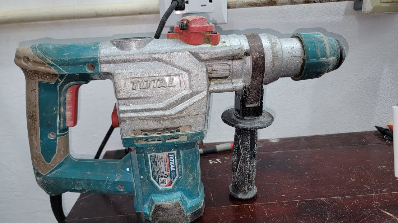 Taladro Rotomartillo SDS  marca TOTAL  mi experiencia de 3 años utilizando