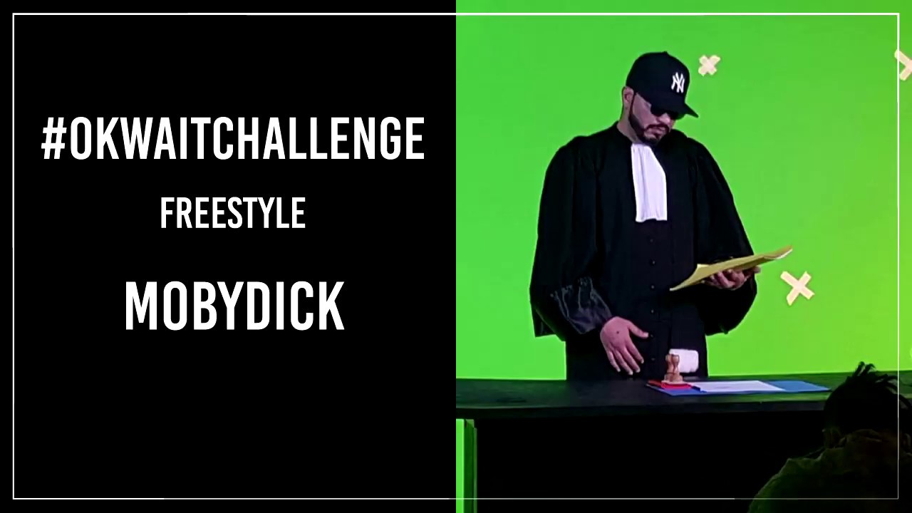#okwaitchallenge okwaitchallenge - Mobydick adghal records freestyle