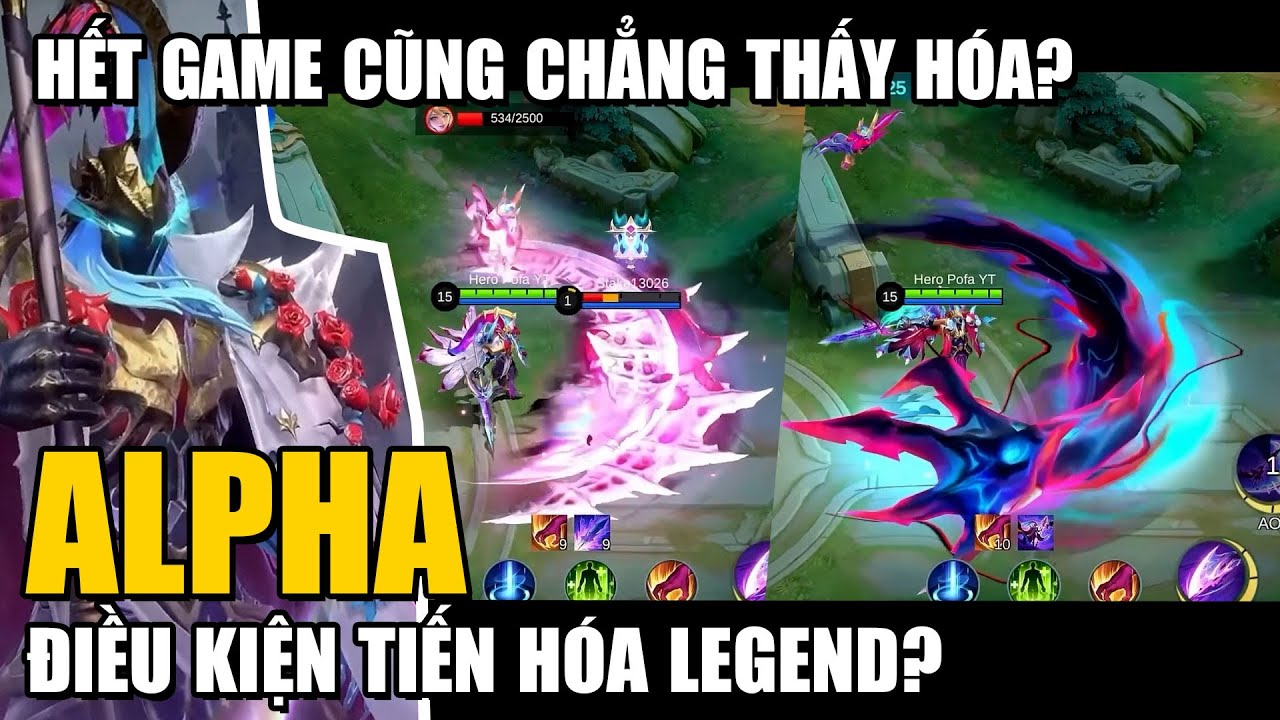 MLBB | ĐỂ TIẾN HÓA ALPHA LEGEND CẦN 10 KILL? LIỆU CÓ KHẢ THI TRONG 1 GAME ĐẤU? | Tốp Mỡ