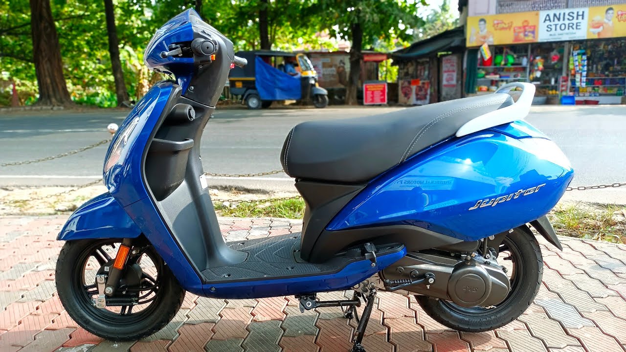 TVS Jupiter NEW METALLIC BLUE | New Colour 2022 TVS Jupiter