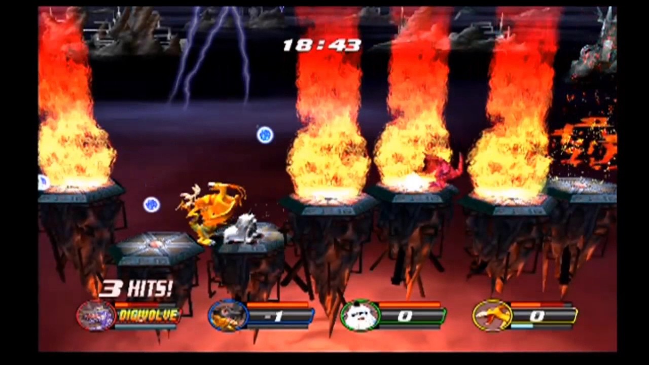 Digimon: Rumble Arena 2 - (Sub Request!) - All Final Evolutions Falling on Chaos Wasteland