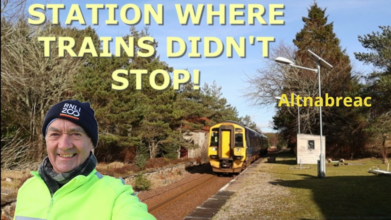 Altnabreac station closed November 2023 due to boundary dispute. I cycled there from Scotscalder!