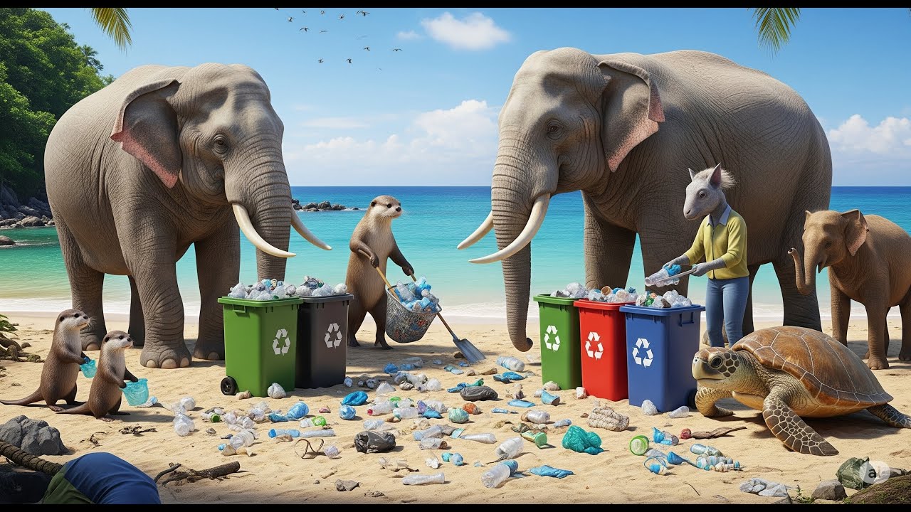Protect Our Planet from Plastic Pollution &ndash; A Moral AI Animated Story